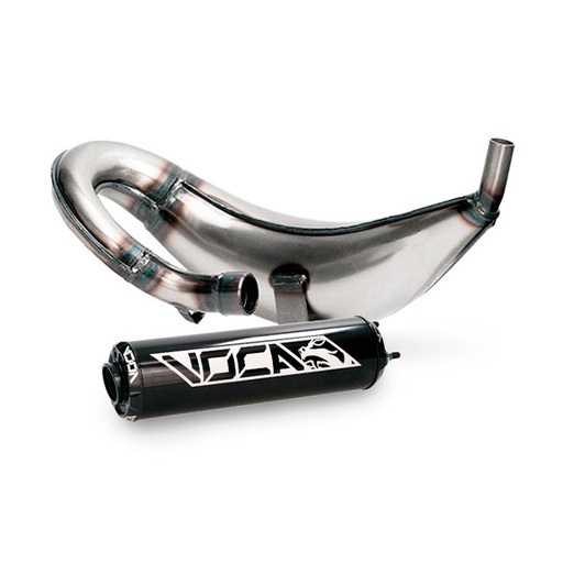 [VCR-RD39192/BKBK] Escape Derbi Senda/DRD / Aprilia RX/SX VOCA Cross (CE) - silenciador negro