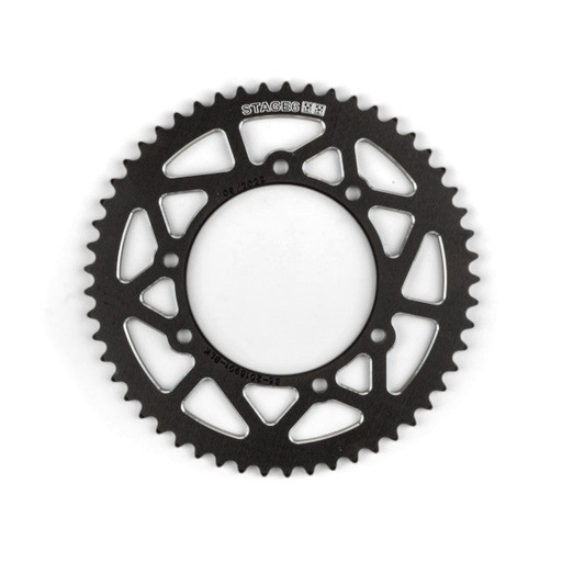 [S6-2018901/BK] Corona Rieju MRT / Derbi euro 2-3 53D 420 aluminio CNC Stage6 - negro