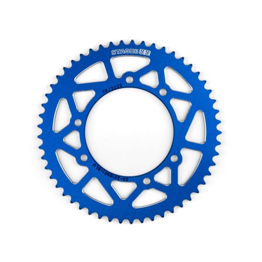 [S6-2018901/BL] Corona Rieju MRT / Derbi euro 2-3 53D 420 aluminio CNC Stage6 - azul