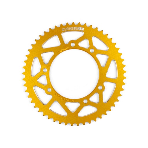 [S6-2018901/YE] Corona Rieju MRT / Derbi euro 2-3 53D 420 aluminio CNC Stage6 - amarillo