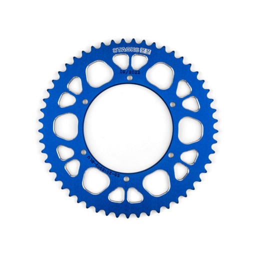 [S6-2018902/BL] Corona Aprilia SX / Derbi Senda euro 4 53D 420 aluminio CNC Stage6 - azul