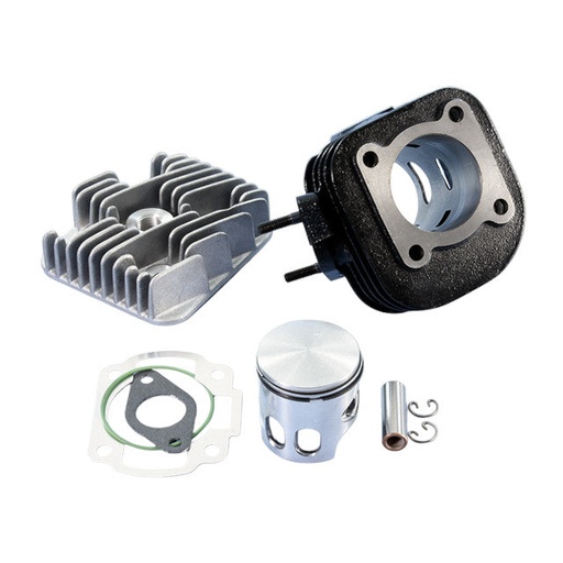 [166.0076/12R] Cilindro Minarelli Horizontal AC Polini corsa 70cc b.12mm