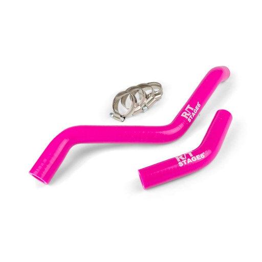[S6-01219301/PK] Tubos de refrigerante Stage6 R/T Derbi euro 3 / 4 - rosa