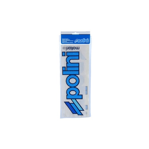 [225.023] Pegatinas Polini 34x11cm contorno azul