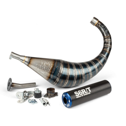 [S6-96193751/BL] Escape Stage6 R/T 70/80cc Derbi euro 2 / 3 / 4 - azul / negro