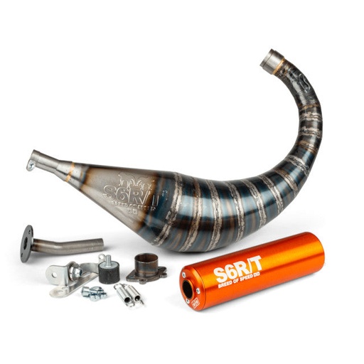 [S6-96193751/OR] Escape Stage6 R/T 70/80cc Derbi euro 2 / 3 / 4 - naranja