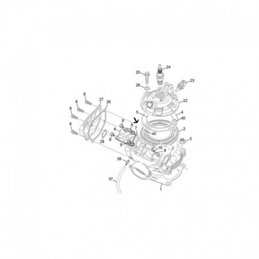 [7086] Junta tapa válvula cilindro Sherco SE / SE-R 250-300 2T