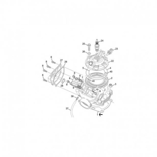 [3840] Junta base cilindro Sherco SE / SE-R 250-300 2T 0,5mm