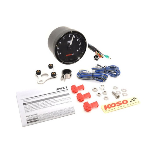 [BA035113] Velocimetro y RPM D75 8.000 RPM Koso - negro