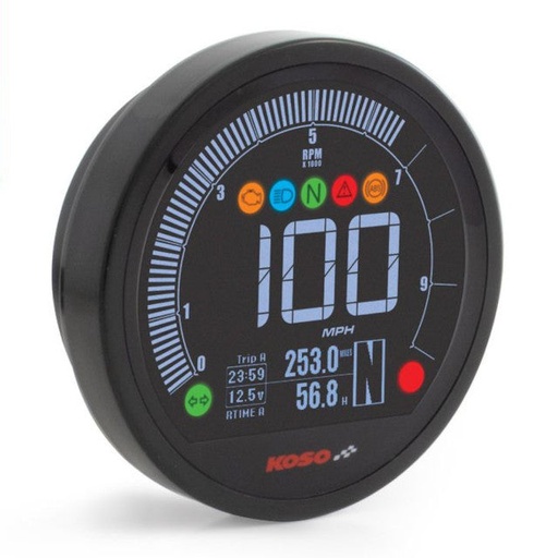 [BA077101] Marcador multifunción BMW R NINET 14-16 DL-04 Koso - negro