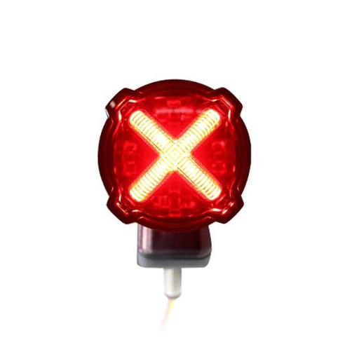[HB036000] Piloto trasero con función de luz de freno LED GT-02S Koso