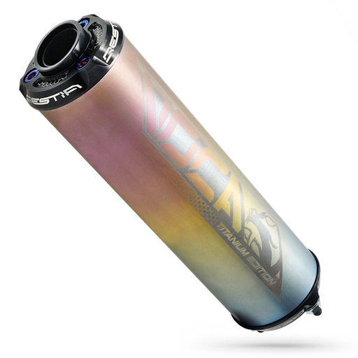 [VCR-RD30400/TCBK] Silenciador VOCA Bestia Titanium - titanio mate