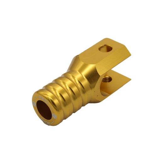 [KR484F] Punta pedal de cambio plegable KRM - oro