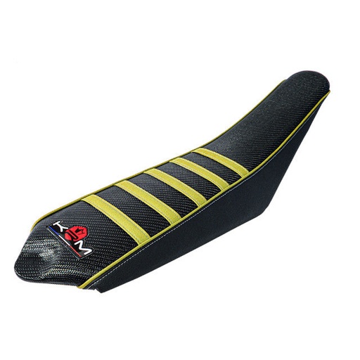 [KR424F] Funda asiento Sherco >2013 Pro Ride KRM - negro/amarillo