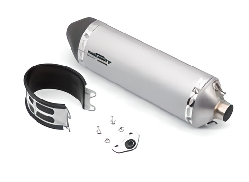 [YC110-13014-02-GY] Silenciador de escape antiruido Pitbike YCF - Gris