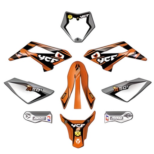 [KD50A2024] Kit de adhesivos completo YCF 50A 2024