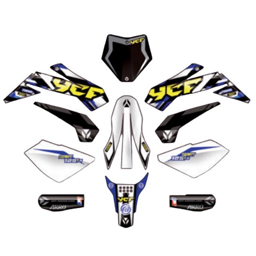 [KD125SE2024] Kit de adhesivos completo YCF Start F125SE 2024