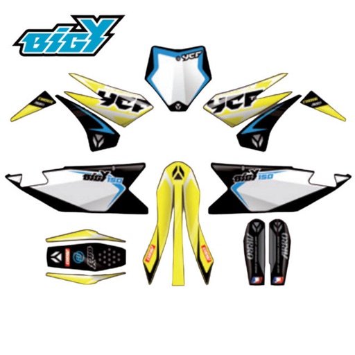 [KDBIGY15024] Kit de adhesivos completo YCF Bigy 150 MX 2024