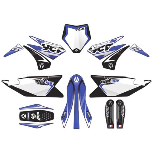 [KDBIGYF150E24XL] Kit de adhesivos completo YCF Bigy F150E MX  XL  2024