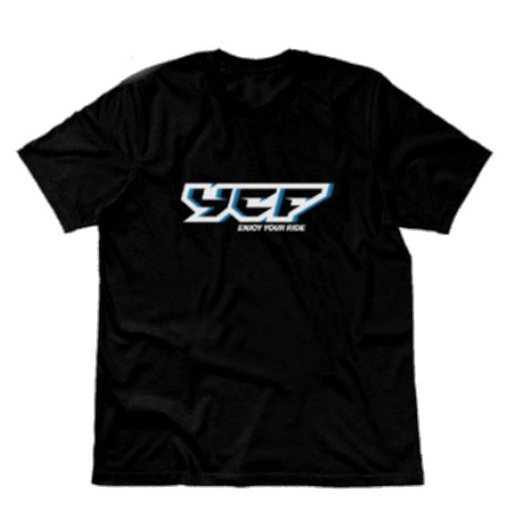 [TSYCFBK02-S] Camiseta YCF 2024 hombre Negra Talla S