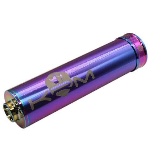 [KR105F] Silenciador 90-110cc aluminio 2019 KRM - neo cromado