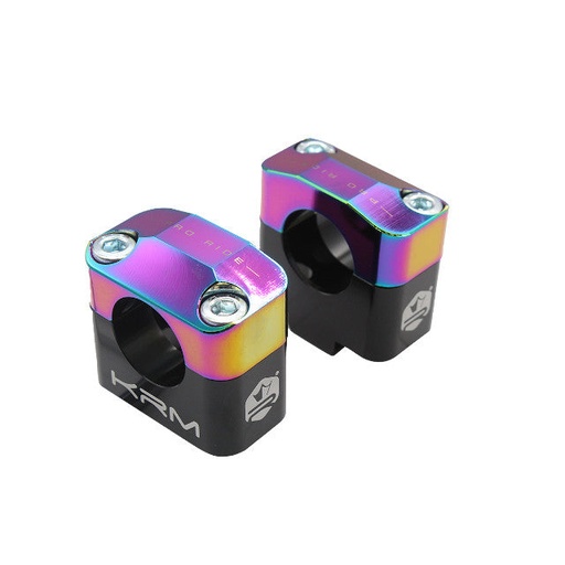 [KR122F] Torretas de manillar 28mm KRM - neo cromado