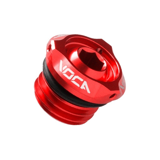 [VCR-SD9188.V2/RE] Tapón aceite VOCA Racing V2 Minarelli AM6 - rojo