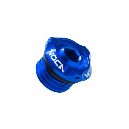 [VCR-SD9192.V2/BL] Tapón aceite VOCA Racing V2 motor Derbi - azul