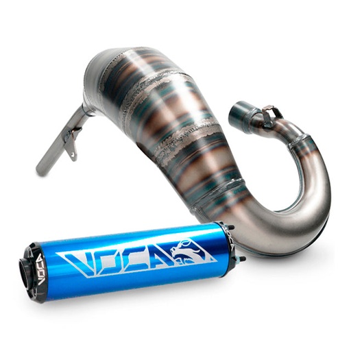 [VCR-RD36191/BLBK] Escape Beta RR Enduro / SM >2021 VOCA Cross Rookie 50/70cc (CE) - silenciador azul