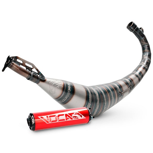 [VCR-RD25181/REBK] Escape VOCA Rookie 50/70cc (CE) Fantic - silenciador rojo