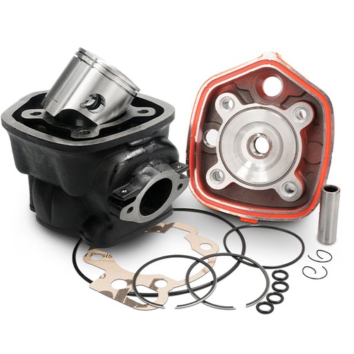 [IM213] Cilindro MVT Iron Pro Max 90cc Derbi euro 3/4 carrera 45mm b.13mm