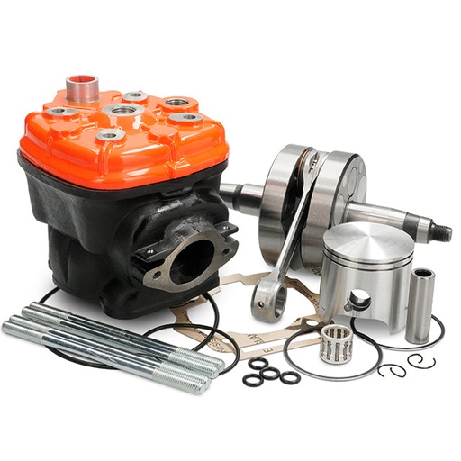 [IM213P] Kit cilindro y cigüeñal MVT Iron Pro Max 90cc Derbi euro 3/4 carrera 45mm b.13mm