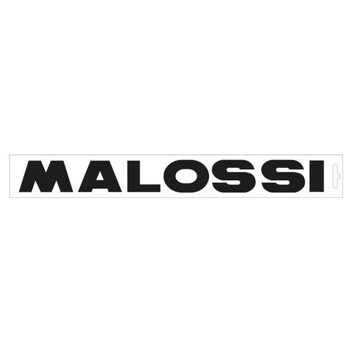 [337505TB] Pegatina Malossi 32x3,5cm - negro