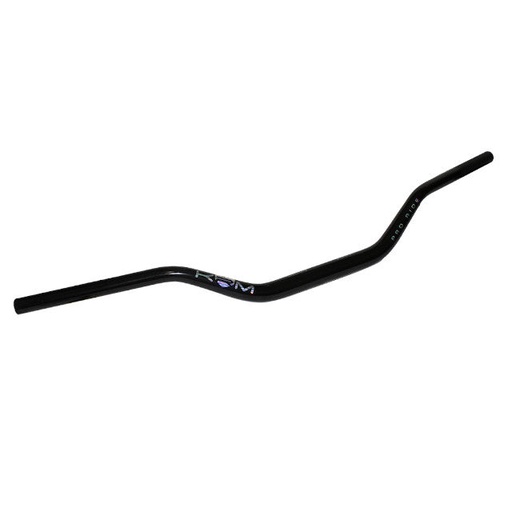[KR592F] Manillar KRM Pro Ride D=28,6mm sin protector - negro/holográfica