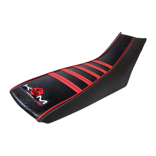 [KR273F] Funda asiento Derbi DRD X-treme / DRD Racing Pro Ride KRM - negro/rojo