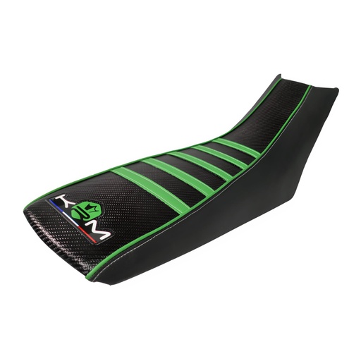 [KR512F] Funda asiento Derbi DRD X-treme / DRD Racing Pro Ride KRM - negro/verde