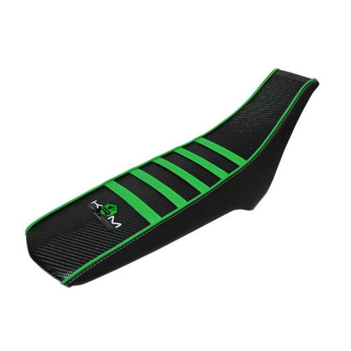 [KR522F] Funda asiento Derbi / Gilera >18 Pro Ride KRM - negro/verde