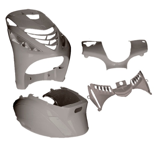 [AP55BP10.142.NG] Kit carenados Piaggio Zip Sp 4 piezas AllPro - gris nardo