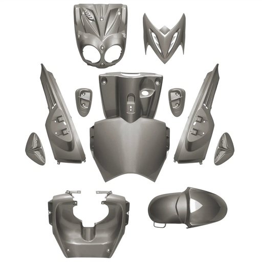 [AP55BP10.144.NG] Kit carenados Yamaha Slider / MBK Stunt 11 piezas AllPro - gris nardo
