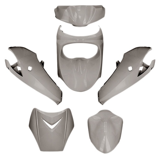 [AP55BP10.927.NG] Kit Carenados Peugeot Vivacity 50 6 piezas AllPro - gris nardo