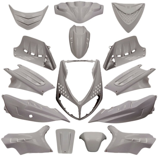 [AP55BP10.925.NG] Kit Carenados Peugeot Speedfight 2 15 piezas AllPro - gris nardo