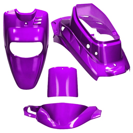 [AP55BP10.992.PM] Kit carenados Yamaha BW'S / MBK Booster <04 4 piezas AllPro - lila metalizado