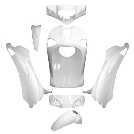 [AP55BP10.138.WH] Carenados Piaggio Liberty 50/125 7 piezas AllPro - blanco