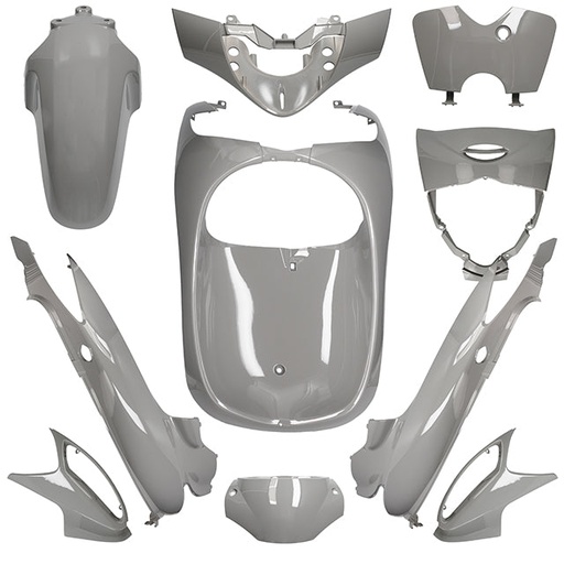 [AP55BP10.571.NG] Carenados Honda SH 125 04-08 10 piezas AllPro - gris nardo