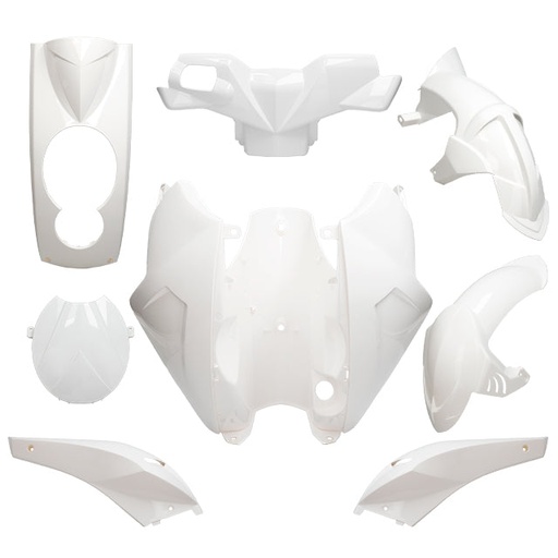 [AP55BP10.918.WH] Carenados Peugeot Ludix 8 piezas AllPro - blanco