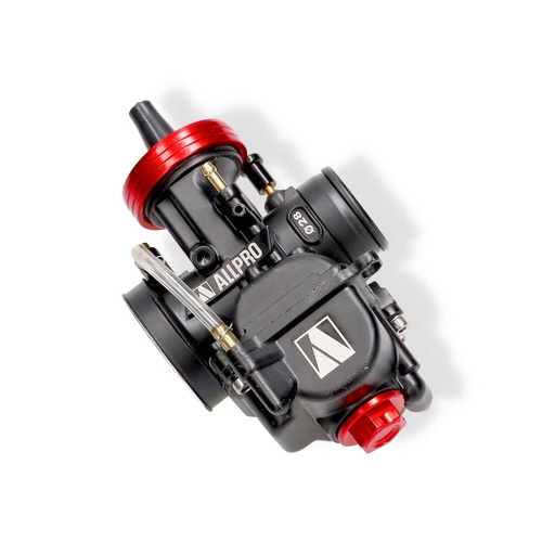[AP30CB00.PWK.28.BK] Carburador 28 PWK negro CNC rojo AllPro