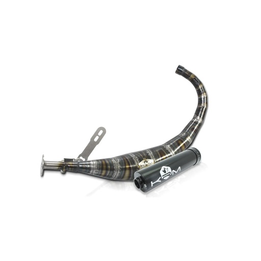 [KR003F/BK] Escape KRM Minarelli AM6 50cc - silenciador negro