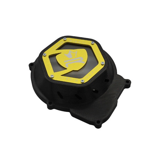 [KR725F] Tapa encendido Minarelli AM6 KRM Pro Ride - negro/oro