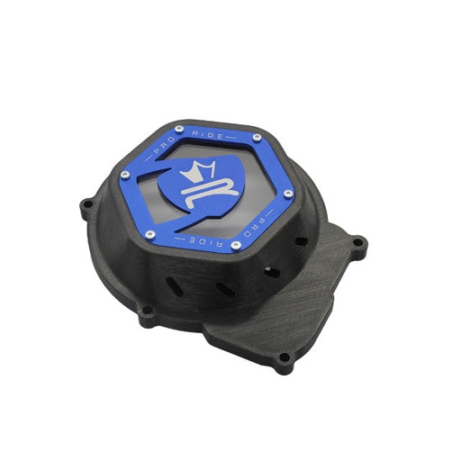 [KR724F] Tapa encendido Minarelli AM6 KRM Pro Ride - negro/azul