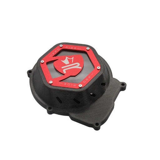 [KR723F] Tapa encendido Minarelli AM6 KRM Pro Ride - negro/rojo